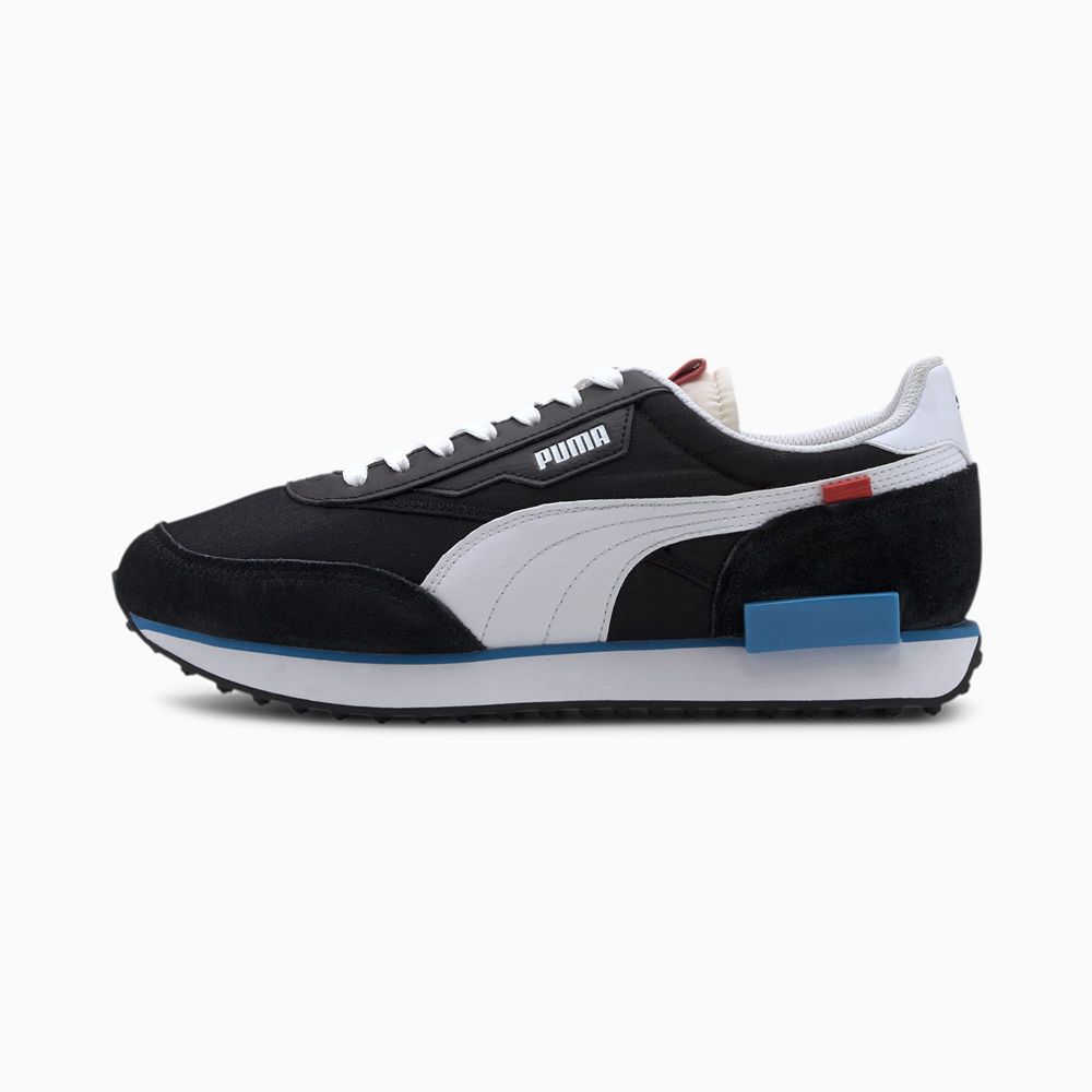 Puma Future Rider Play On Női Sportcipő - Fekete/Fehér/Kék ( Hungary - ENSHV8637 )